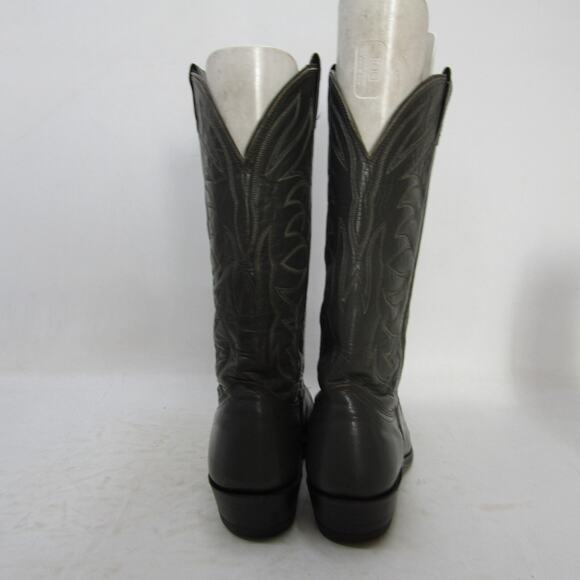 NOCONA Mens Size 9.5 E Gray Leather Cowboy Western Boots main image 10